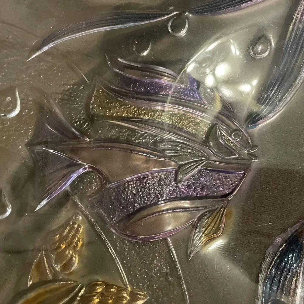 Mikasa Savoir Vivre Key Lago Tropical Fish Design Two Bowls Perfect Condition